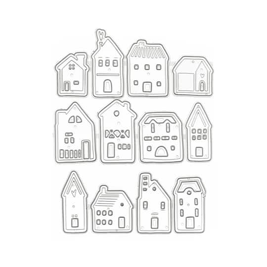 Houses Cutting Die Set by Recollections™